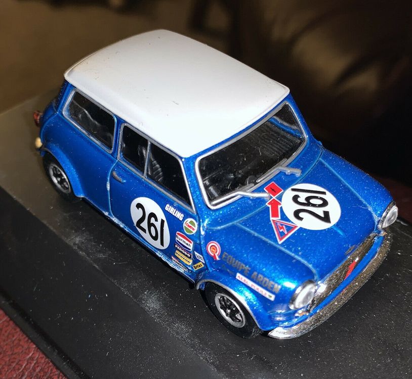 Austin Mini Cooper S #261 BTCC Champion 1969 Alec Poole blau (Neu und ...