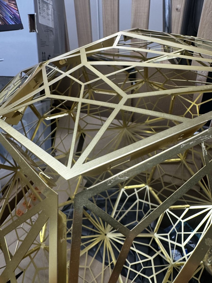 Tom Dixon Lampadari & plafoniere: Tom Dixon Kugel Lampe gold – Usato da Zürich venduto da JUMAI06 4