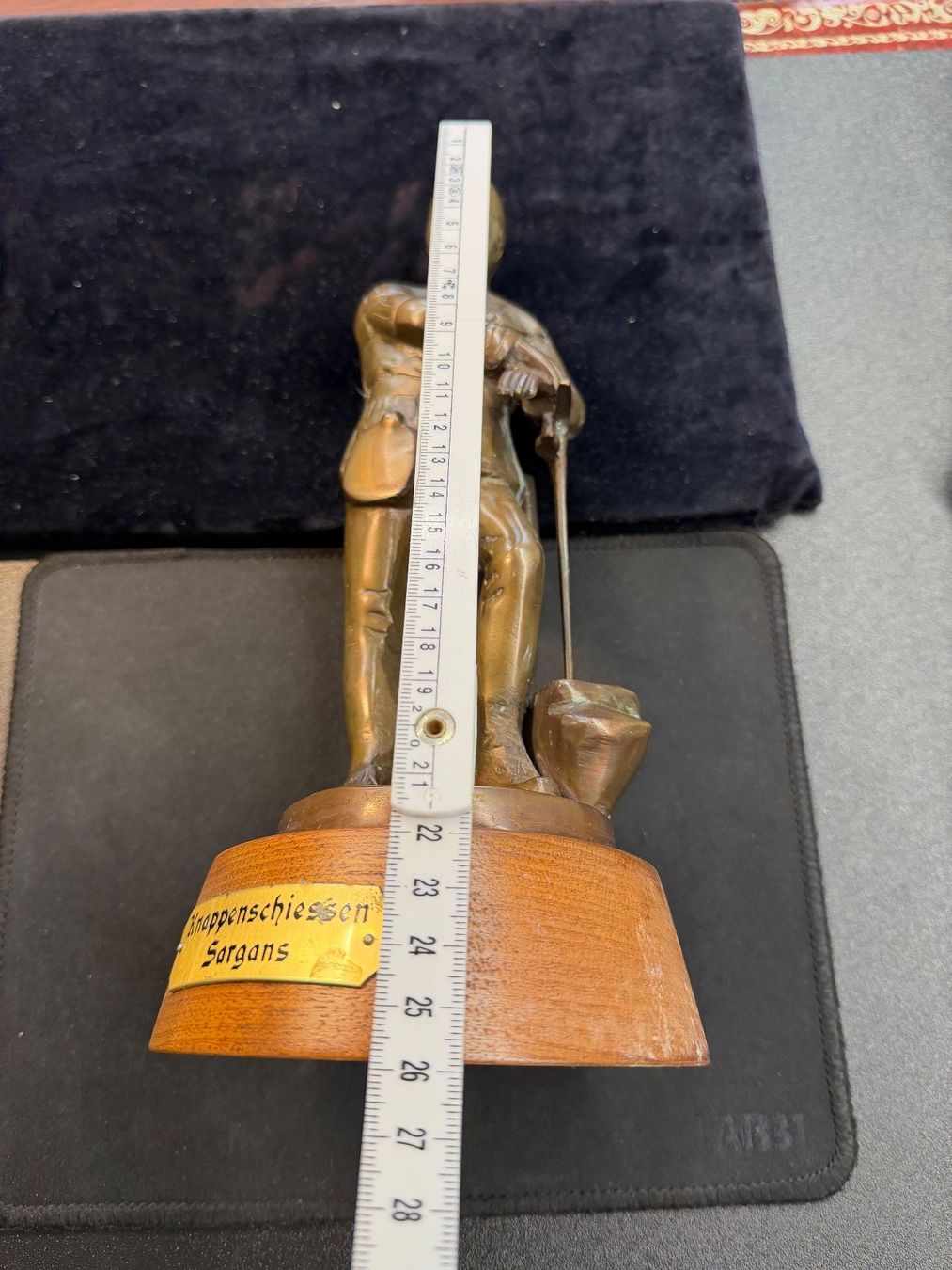 Statuette: Bronzefigur Knappenschiessen Sargans gebraucht – Usato da Sirnach venduto da Fkobi 7