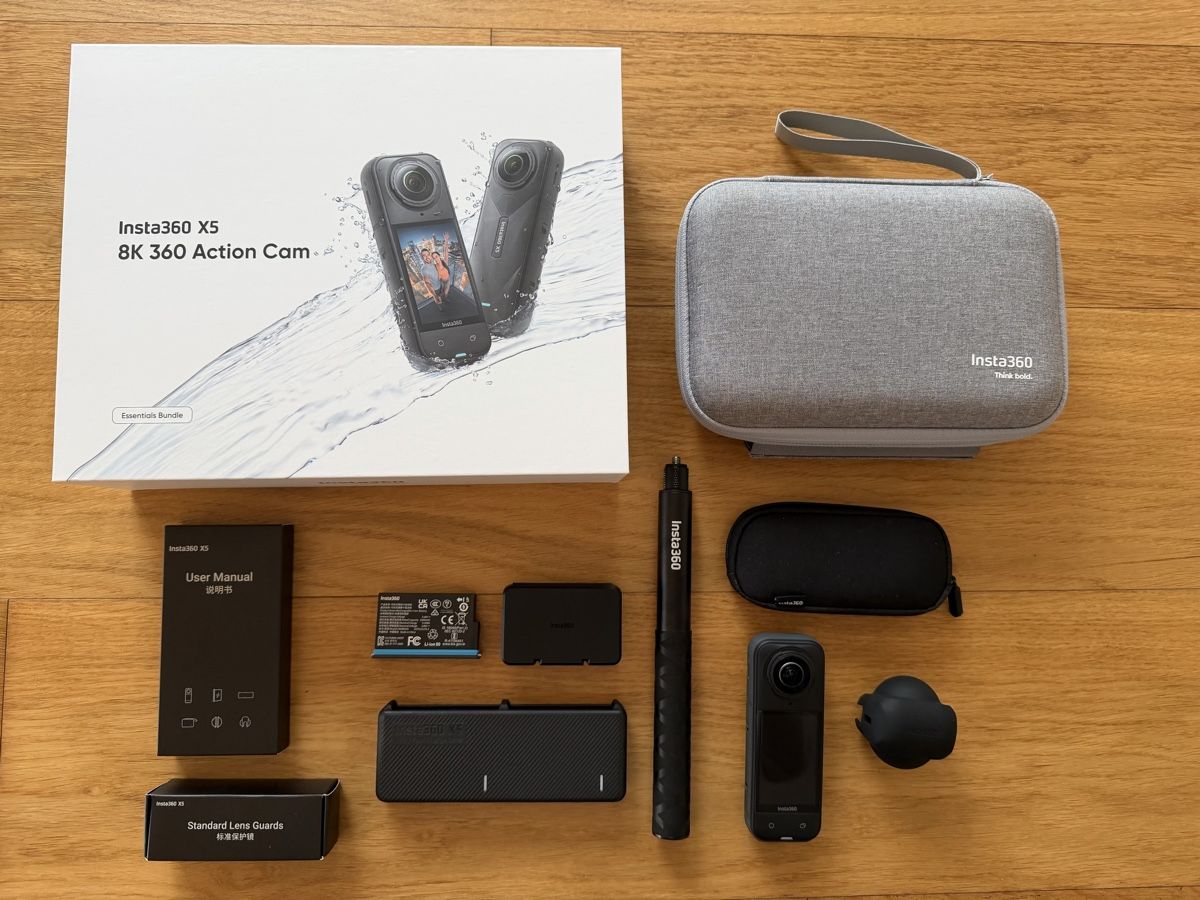Insta360 Action Cam: Insta X5 Essentials Bundle TOP Angebot – Usato da Niedergösgen venduto da Lifestyle-85
