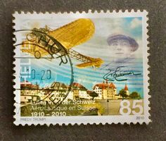 Nr.1338 Luftfahrt in der Schweiz 1910-2010 Ernest Failloubaz