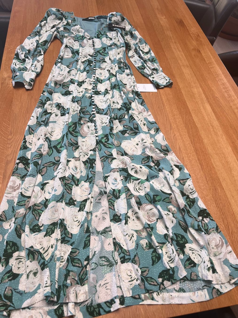 Kleider: ROTATE Birger Christensen Maxikleid, Gr. 36, NEU! – Neu und originalverpackt aus Zumikon von jensbehlau81