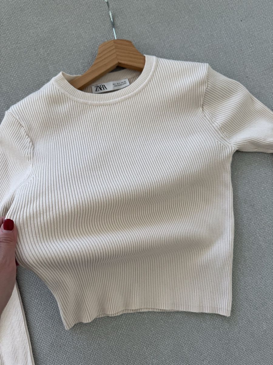 Zara Tops: Schöner beiger Stricktop von Zara, gr. S – Neu (gemäss Beschreibung) aus Granges VS von rvn 3