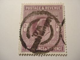 Grossbritannien, alte Marke 2 Shillings 6 Pence, o