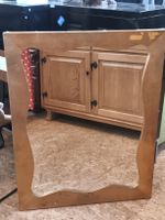 Holzrahmen geschwungen Holzoptik Breite 76cm gebraucht(A25)