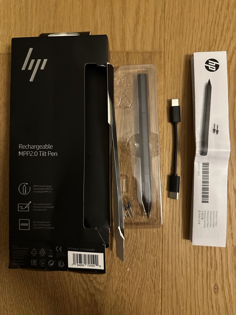 Hewlett Packard Penna & Evidenziatori: HP Rechargeable MPP2.0 Tilt Pen – Nuovo (secondo la descrizione) da Winterthur venduto da Peso2
