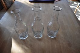 Glas Karaffen 3 stk. zusammen
