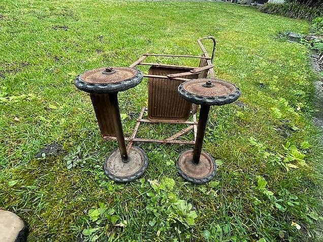 Tutte le decorazioni: Vintage Wägeli, Deko Objekt Garten, Rost – Usato da Worben venduto da Retog777 3