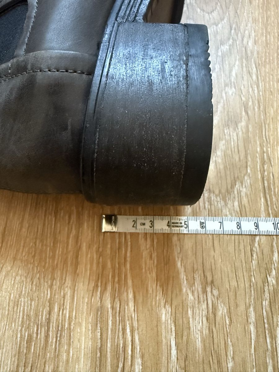 Mjus Scarpe da donna: Bottines grises cuir Mjus, p.38 – Usato da Tavannes venduto da Thriftshop 5