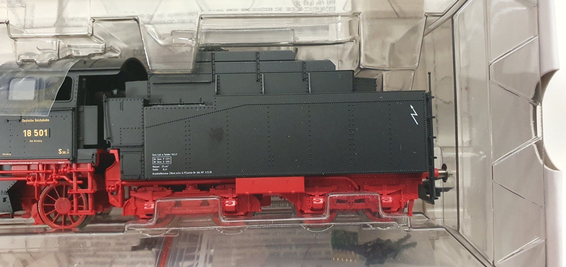 Fleischmann Modelleisenbahnen: Fleischmann 4119  DRG BR 18501 Epoche II – Neu (gemäss Beschreibung) aus Würenlos von jub_nd5j 3