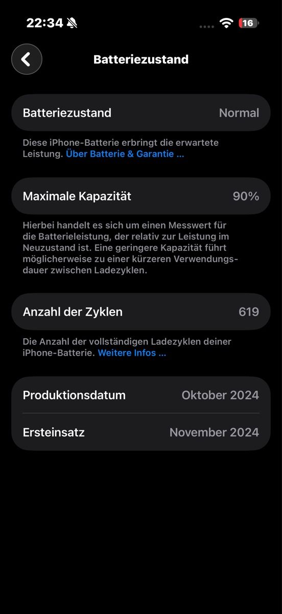 Apple Portables: Iphone 16 Pro – D'occasion à Dürnten par Sandro.wvxy 2