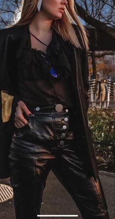 Alexander Wang leather pants