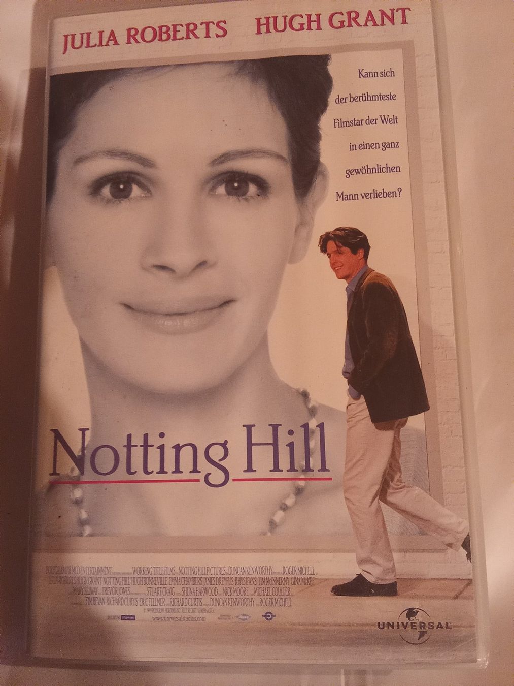 Tutti i VHS: Notting Hill (GB/USA 1999) UNIVERSAL VHS 059 761-3 – Usato da Remetschwil venduto da Hofiii
