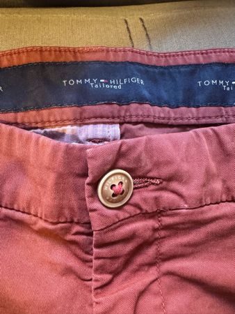 Tommy Hilfiger Tailored Maroon Red Trousers - size 98