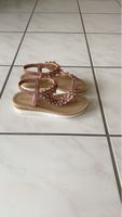 Süssse Sandalen mit Blumen & Strass Gr. 37 neuwertig
