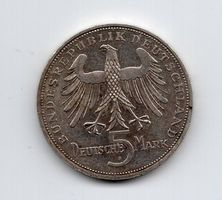 (1399) DE, Friedrich von Schiller, 1955, 5 Mark