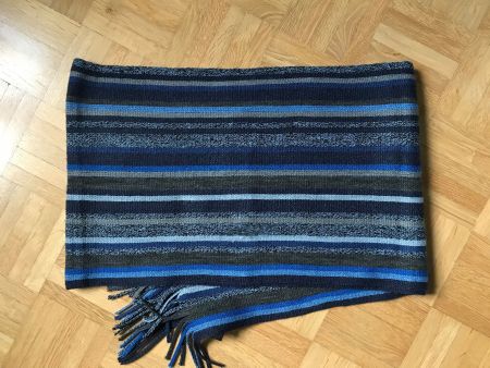 „Winterschal“ gestreift