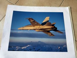 F/A-18 Hornet Foto 30x40cm