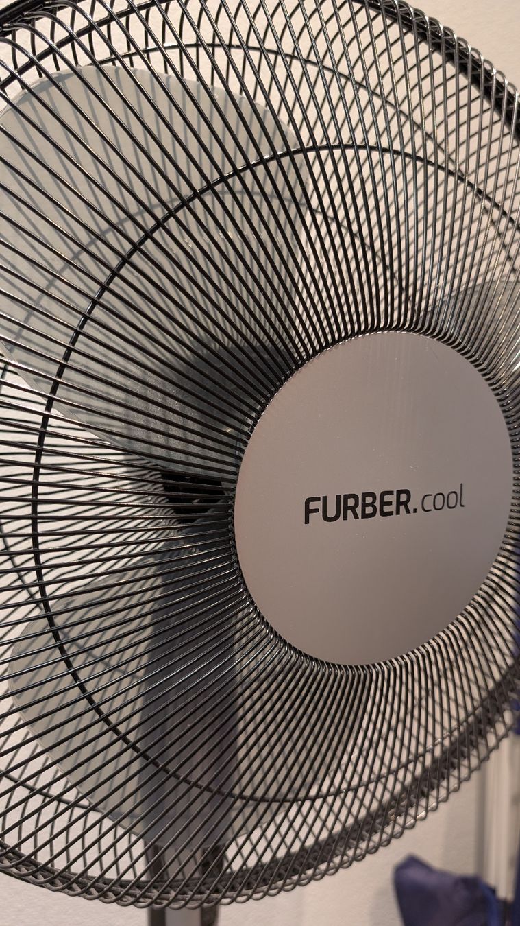 Ventilatori: FURBER.cool Standventilator 40 cm Durchmesser 3 Stufen – Usato da Lenzburg venduto da QualityFirstShop 3