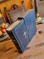 Antike Luther Bibel 1924 mit Schuber Goldschnitt
