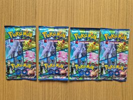 4x Pokémon Sword and Shield: GO Booster Packs EN Artworks!