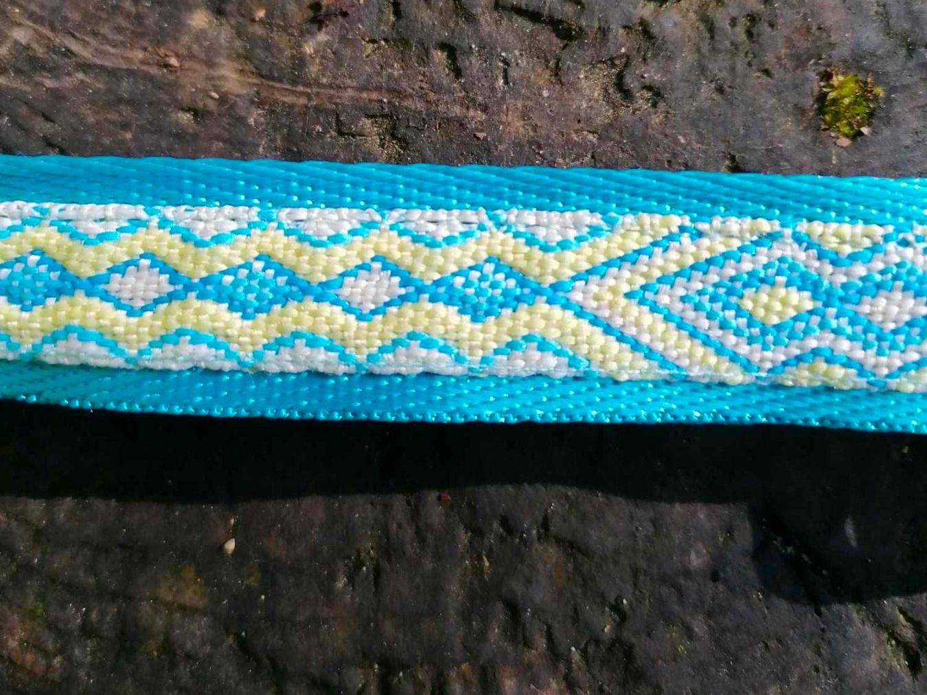 Guinzagli & Collari: Hundehalsband 2cm "Aslan blue" handgemacht – Nuovo e nell'imballaggio originale da Grenchen venduto da KijomaDog 4