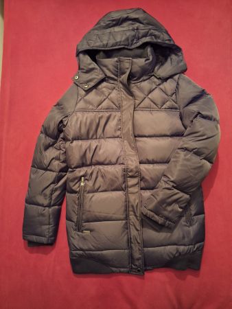 Warmer Wintermantel mit Kapuze Grösse S
