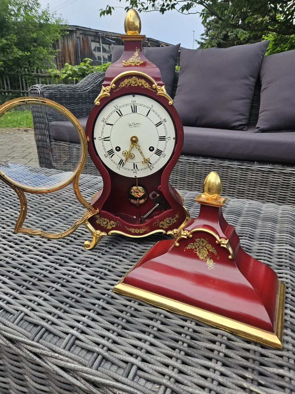 Orologi da terra & Orologi da parete: Vintage Dechateau Pendule uhr – Usato da Rickenbach b. Wil venduto da nic_8ljr
