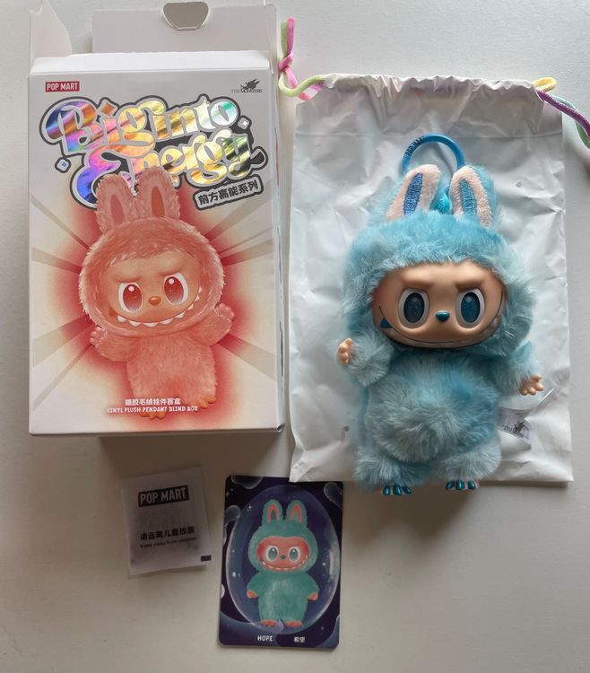 Labubu Big Into Energy Popmart - Hope (Neu und originalverpackt) in ...