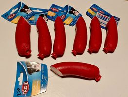 Trixie Spielzeug Wurst,  Hunde Spielsachen mit Quitschi