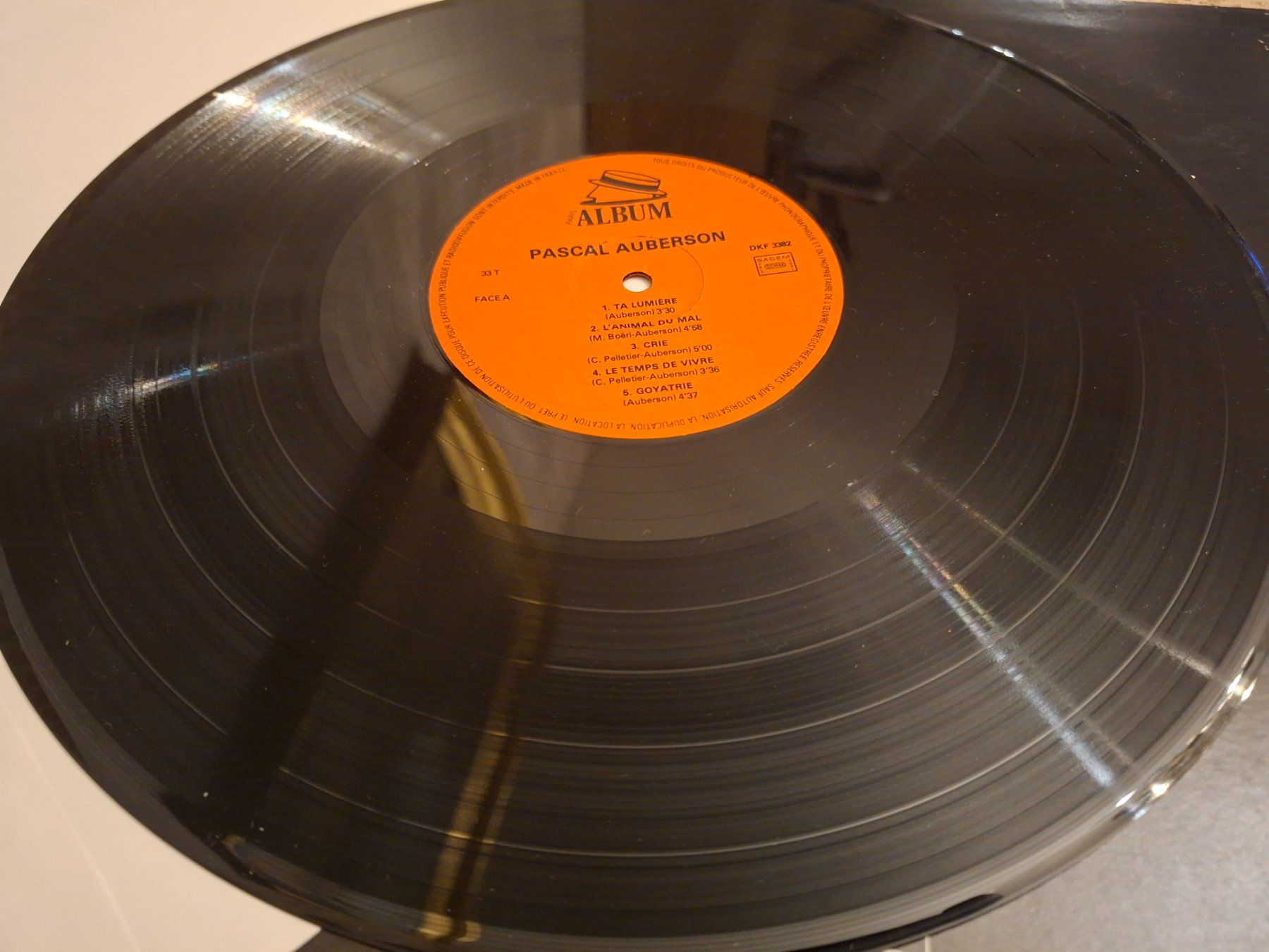 Dischi in vinile: Swiss Pop LP - Pascal Auberson - 1984 – Usato da Bernex venduto da Wannabehasbeen01 3