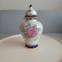 80er J.Portugal " T.Limoges " Alcobaca Jocer / Deckelvase