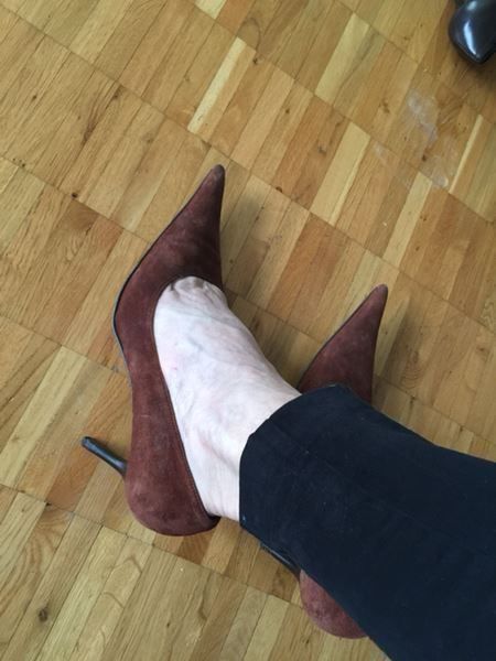 Scarpe da donna: NAVYBOOT-Pumps in der Farbe Braun – Usato da Adliswil venduto da Jessik0 6