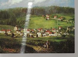 carte postale Tramelan 800ème