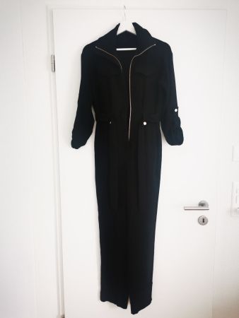 Jumpsuit  Maje schwarz mit Reissverschluss, wie neu