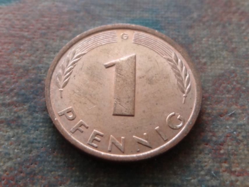 Tutti le monete: DEUTSCHLAND 1 Pfennig 1981 – Usato da Romanel-sur-Lausanne venduto da Swift13 1