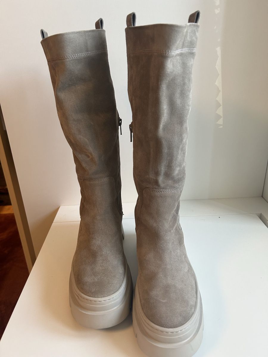 Paul Green Damenschuhe: Stiefel Wildleder Paul Green – Neu (gemäss Beschreibung) aus Hütten von JUFL2022