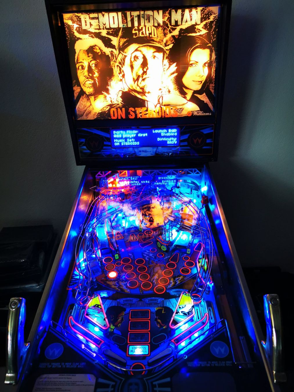 Williams Flipper: Demolition Man On Steroids Weltweit 13 Exemplare – Usato da Bellmund venduto da nikitanikita 6