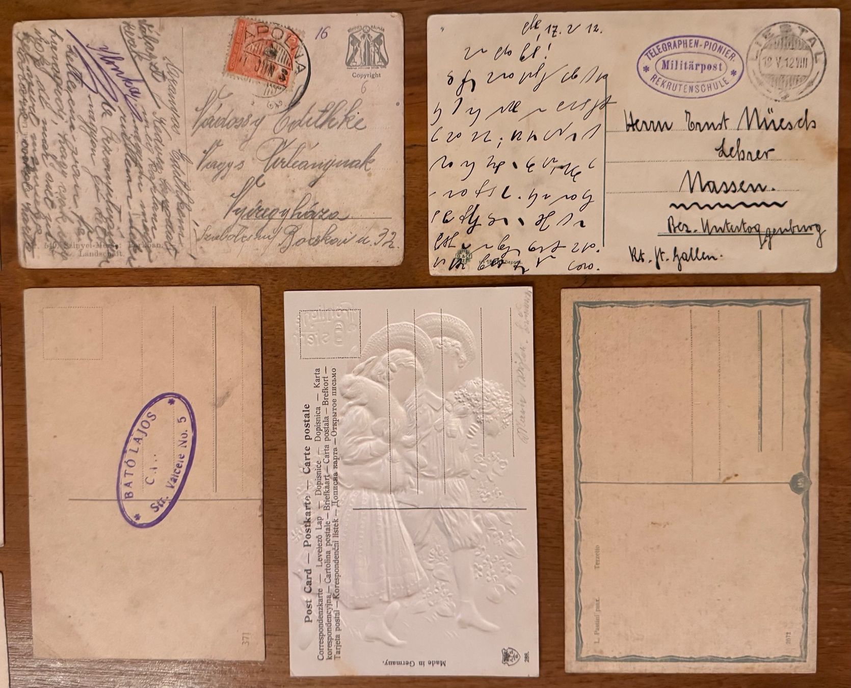 Cartoline postali: 19 Stück Alte Postkarten – Usato da Andwil SG venduto da Ariisa1234 8