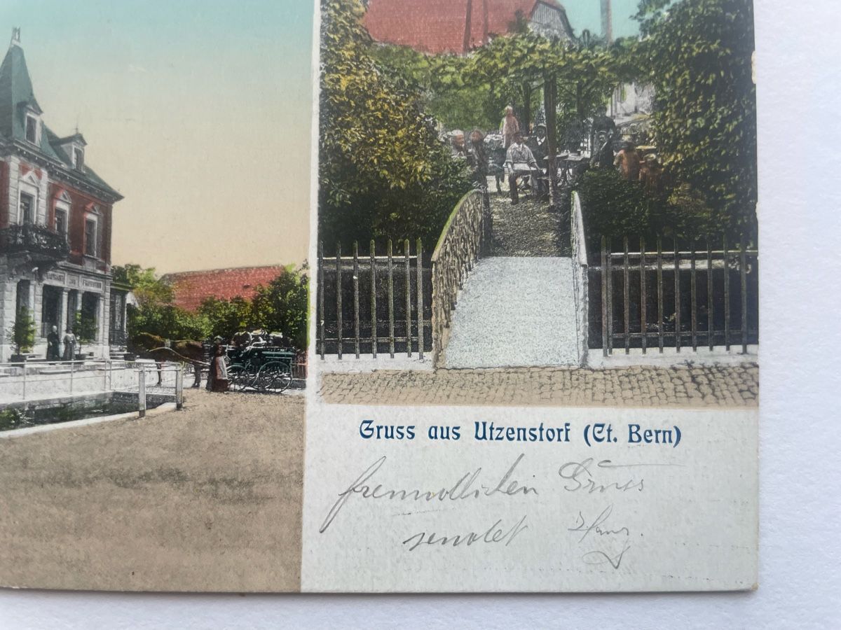 Cartoline postali: Restaurant Frohsinn Utzensdorf  – Usato da Meierskappel venduto da Hala03 3