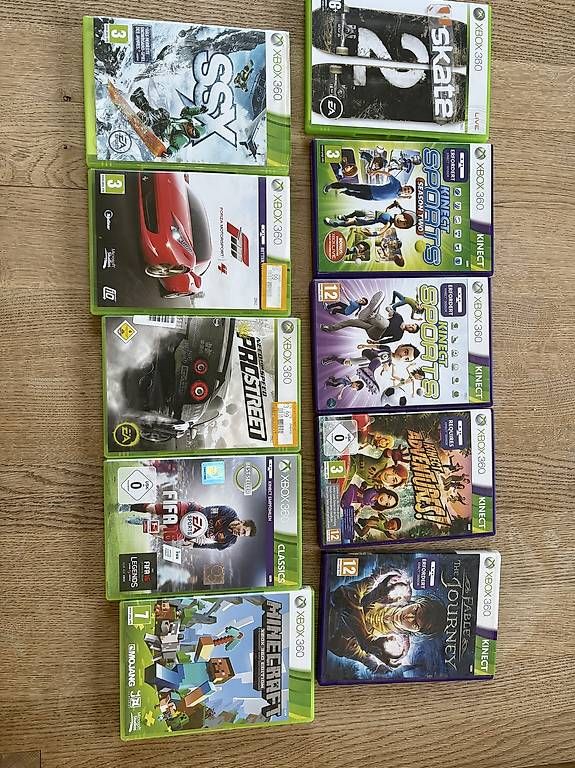 Console: Xbox 360 Inkl 10 Spiele  – Usato da Schüpfheim venduto da pepper03 1