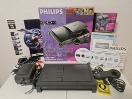 PHILIPS CD-i 450 Konsole in OVP & rare Demo CD's & Katalog
