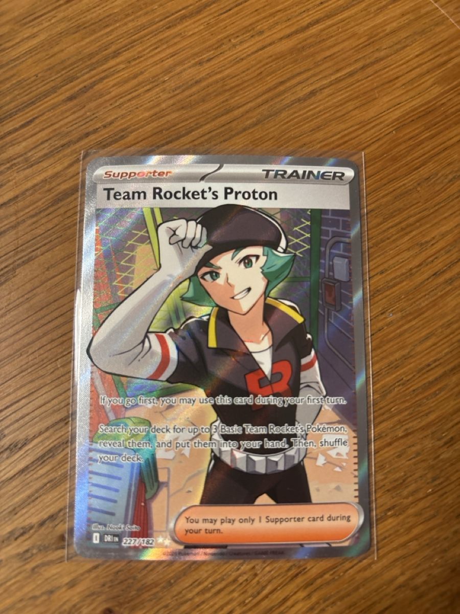 Pokémon Carte collezionabili: Team Rocket's Proton 227/182  – Usato da Niederglatt ZH venduto da Nico325