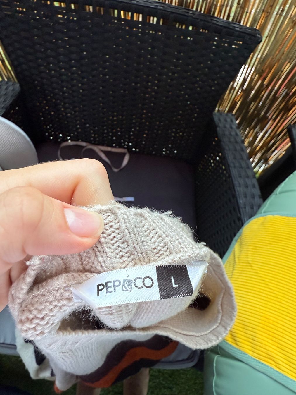 Maglioni & Felpe: Warmer Strickpullover mit Streifen, Grösse L – Usato da Riehen venduto da ann_76jw 3