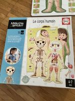 Puzzle enfant corps humain Educa 4-7 ans bon état