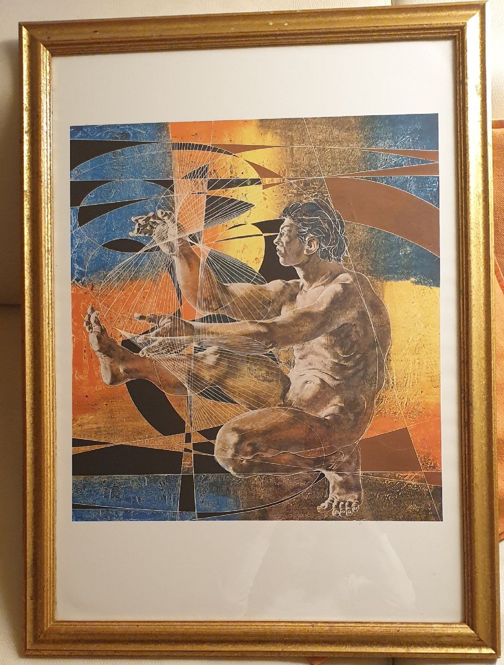 Foto & Immagini: Kunstdruck von Hans Erni cybernetricd 1971 – Usato da Zürich venduto da bre_22v9 4