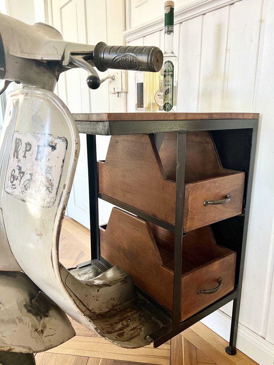 Cassettiere: Roller Gestell Anrichte Kommode Schubladengestell Vespa – Usato da Sirnach venduto da dasrosahaus 8
