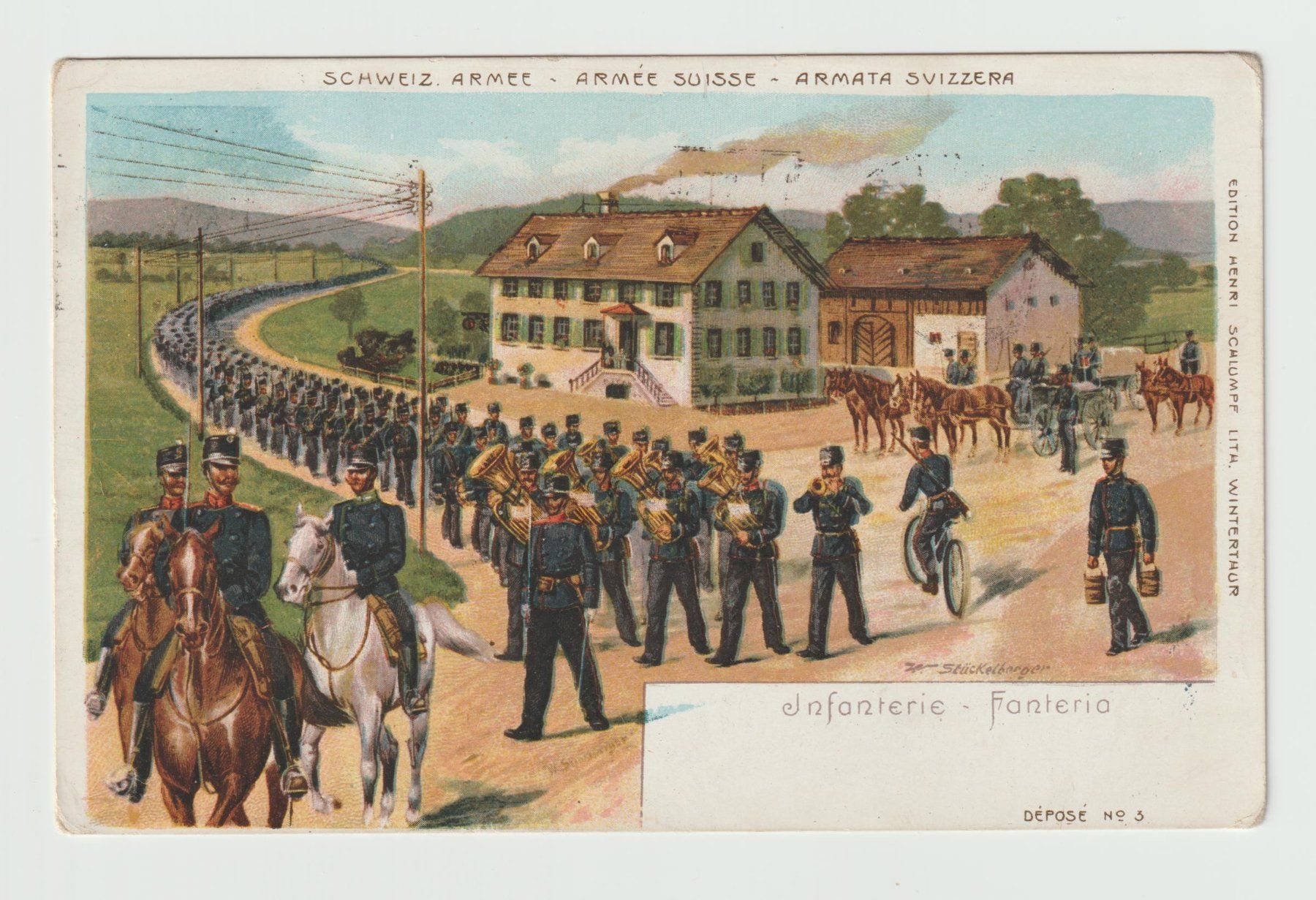 Cartes postales: PK Infanterie – D'occasion à Siebnen par Fstaehli
