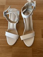 Weisse High Heels Gr. 35