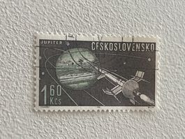 Cosmo und Space Theme Briefmarke